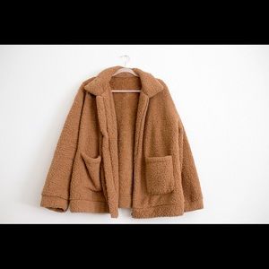 Fuzzy Teddy jacket-perfect for the winter